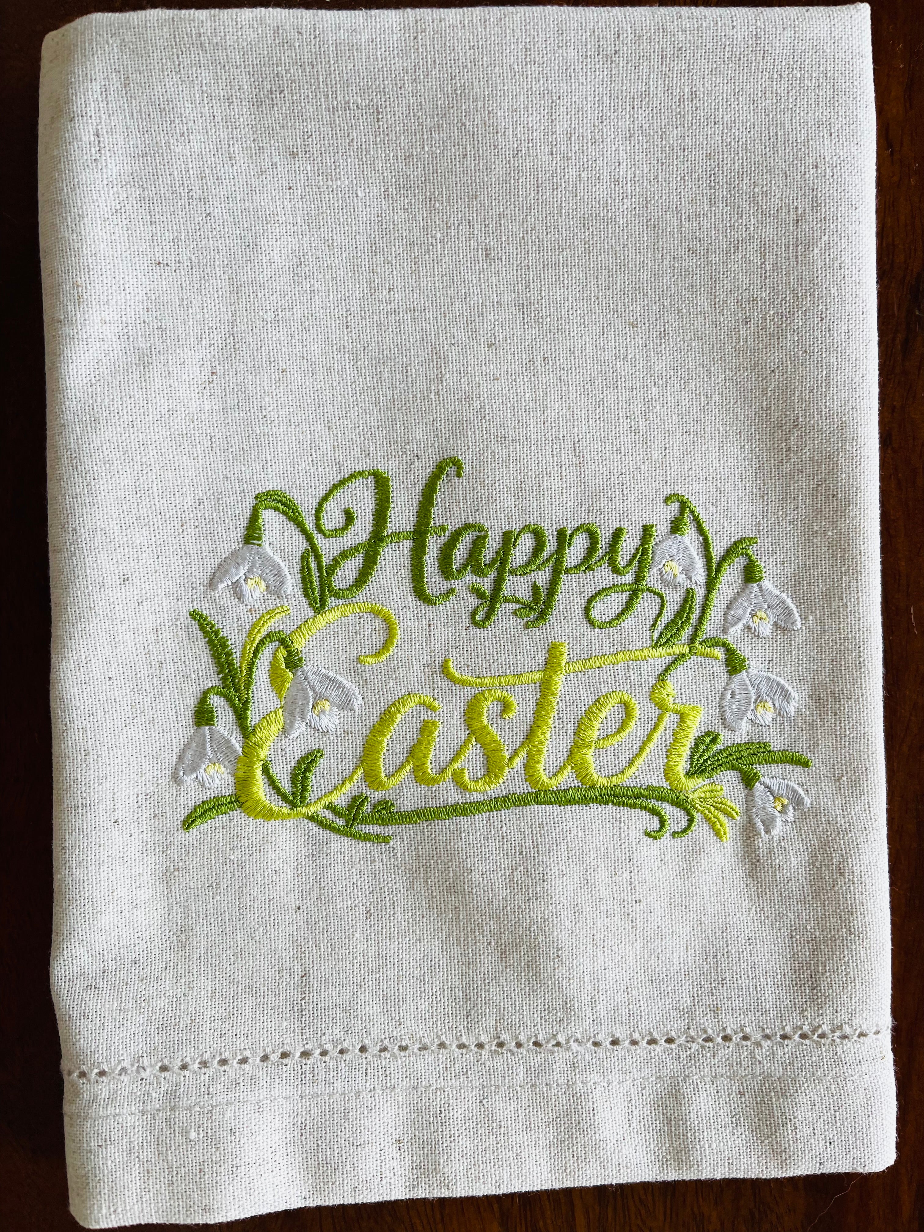 Serviette Frohe Ostern (Kontaktieren Sie uns für eine individuelle Farbe)
