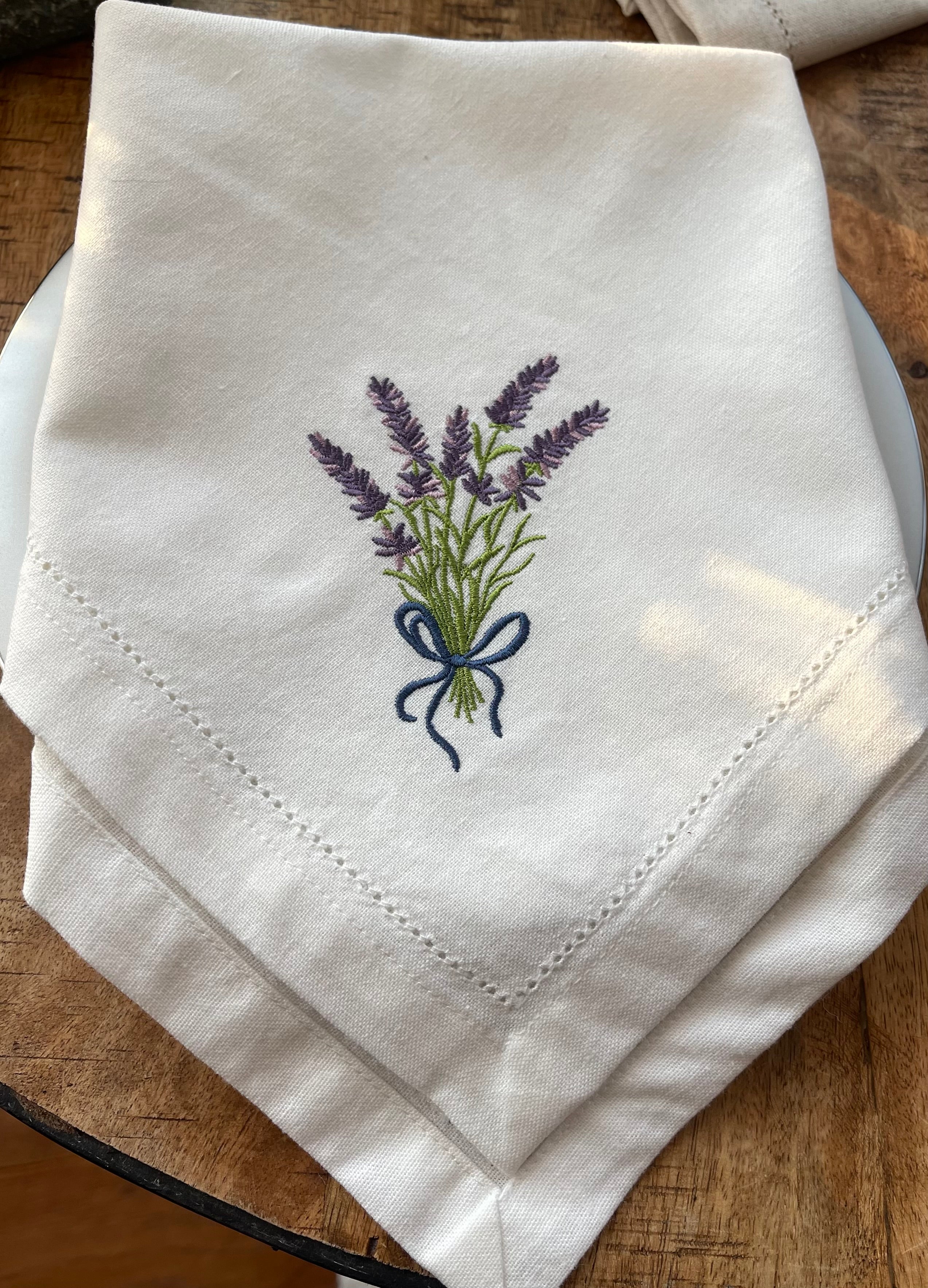 Serviette Lavendel