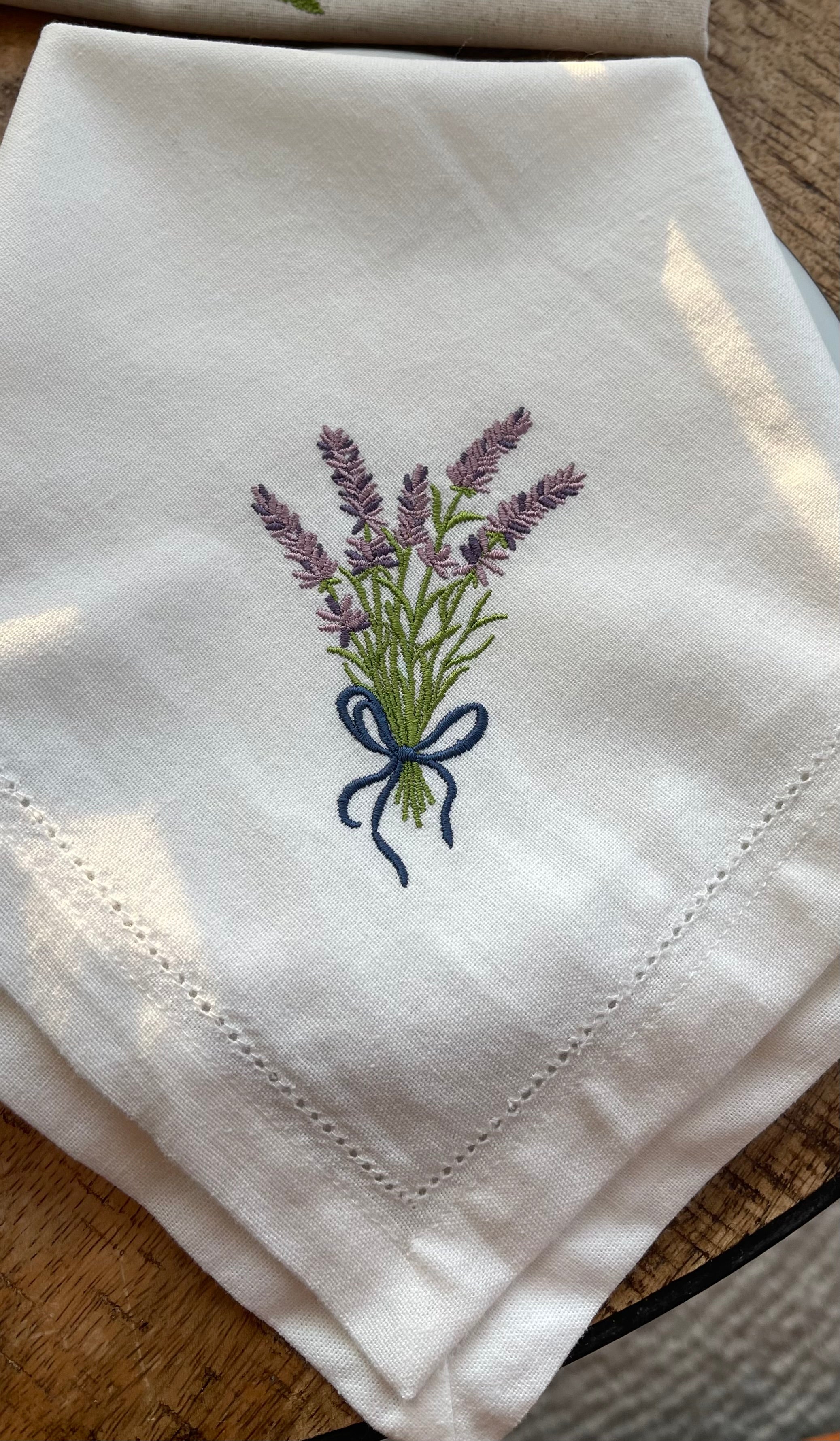 Serviette Lavendel